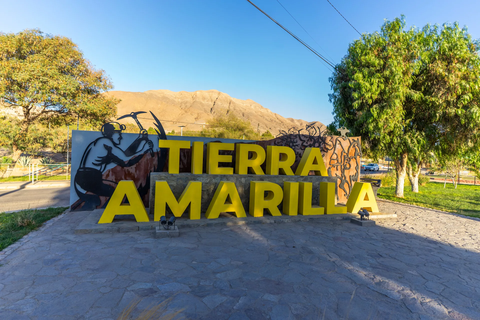 Letrero de Tierra Amarilla, Región de Atacama